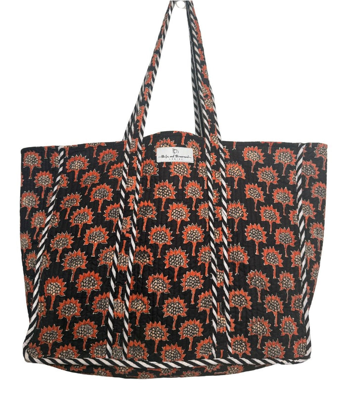 black cotton market bags