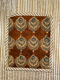 pocket detail reversible cotton tote - The Fox and the mermaid