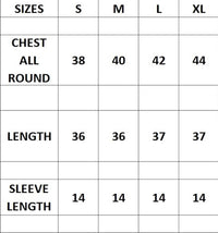 size chart - The Fox and the Mermaid
