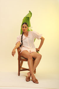 indian cotton linen set  - The Fox and the Mermaid