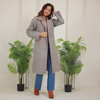 indian block printed coat - The Fox and the Mermaid