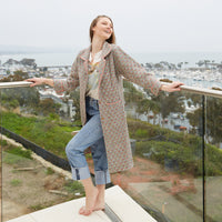 block printed indian coat - The Fox and the Mermaid