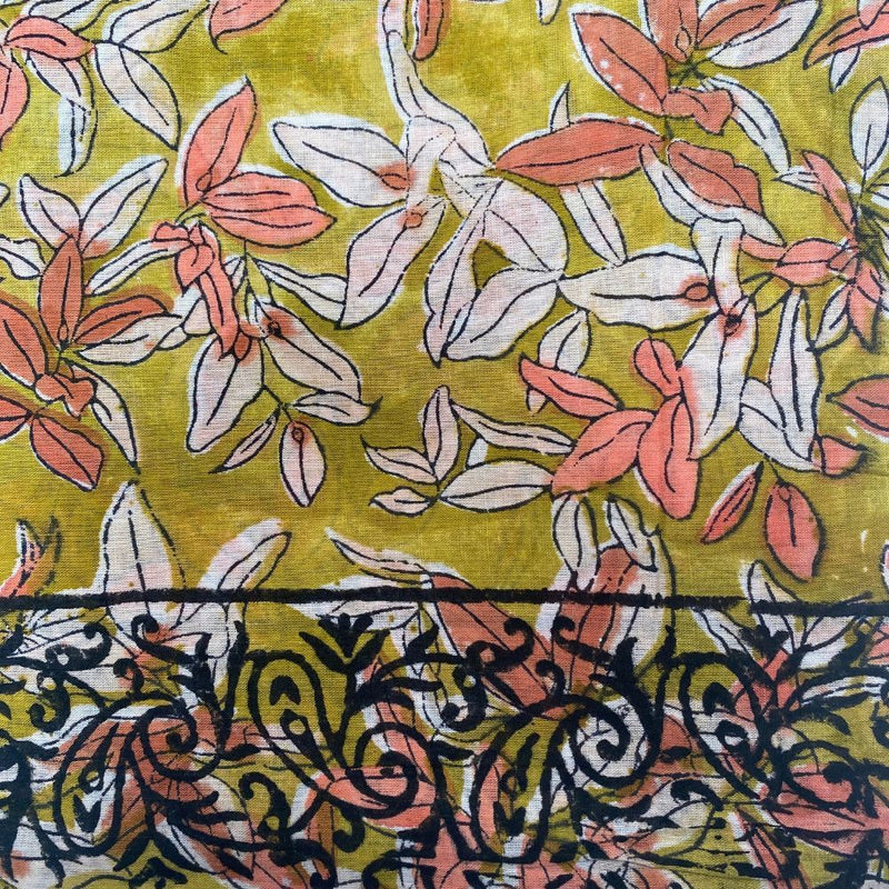 pink and yellow sarong  - The Fox and the Mermaid