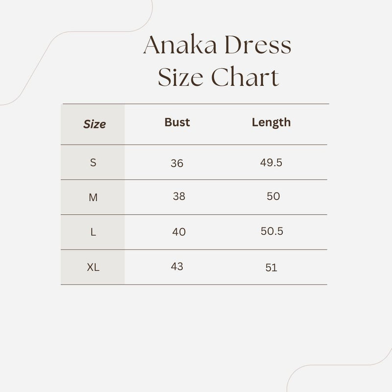 size chart in inches