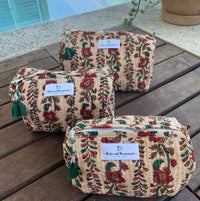 quilted toiletry bags - The Fox and the Mermaid