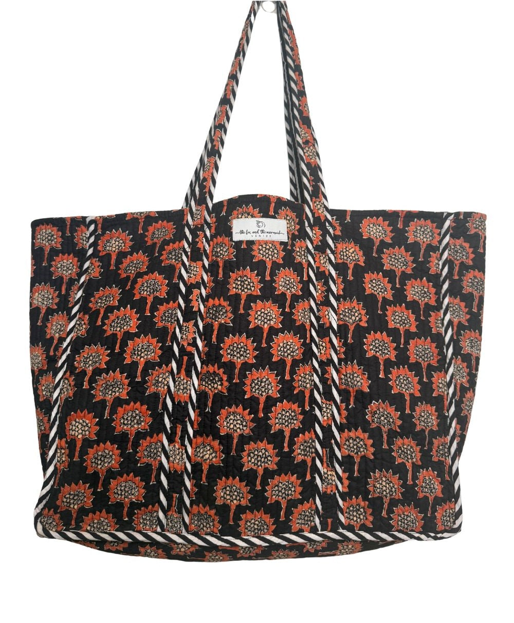 black cotton market bags
