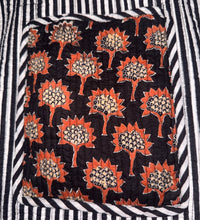 block printed pocket detail