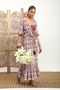 DABU SKIRT SET - THE FOX AND THE MERMAID
