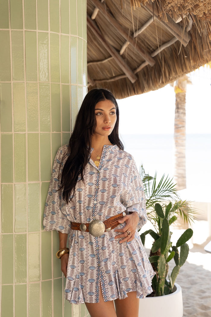 belted shirt dress - the fox and the mermaid