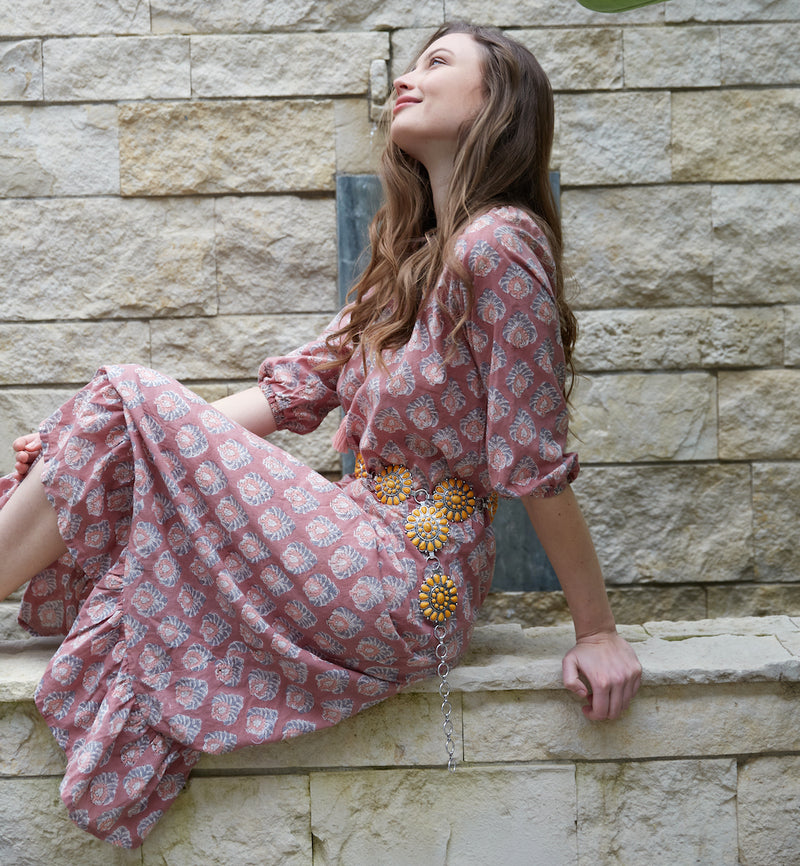 boho maxi dress  - The Fox and the Mermaid