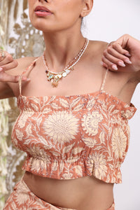 soft cotton voile top  - The Fox and the Mermaid