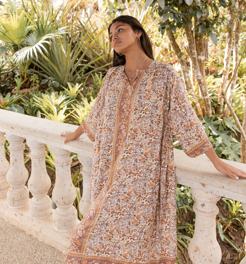 boho nap dress  - The Fox and the Mermaid