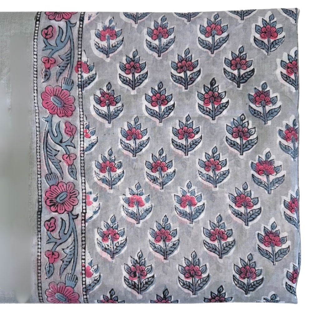 indian gray cotton sarong - The Fox and the Mermaid