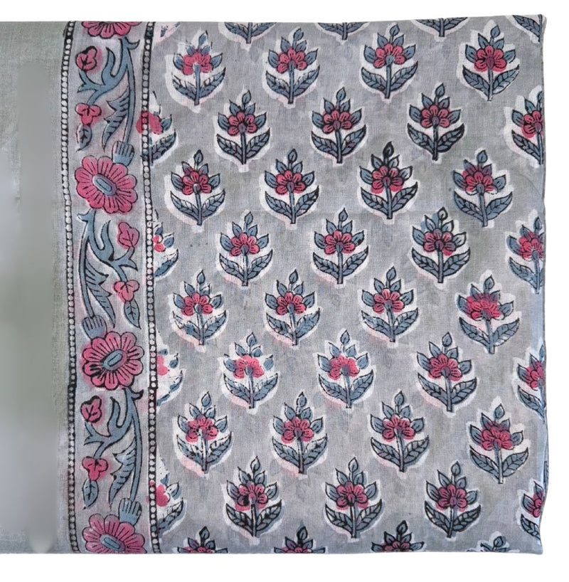 indian gray cotton sarong - The Fox and the Mermaid
