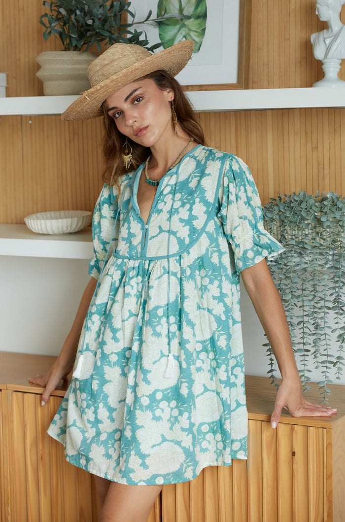 soft indian yoke dress - The Fox and the Mermaid