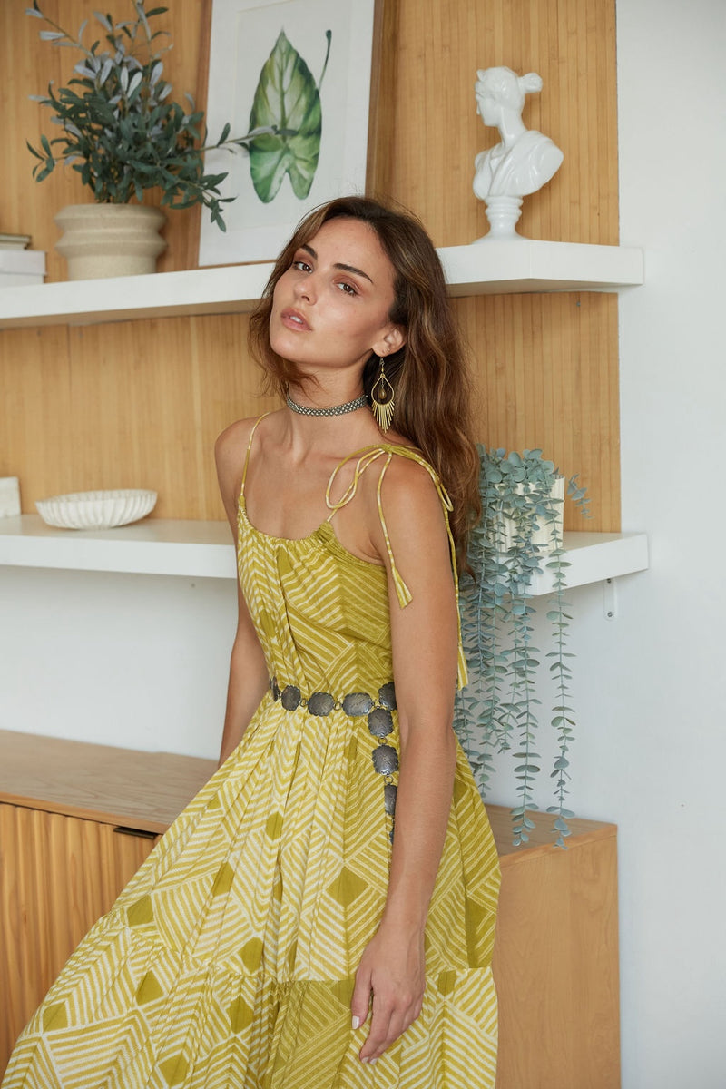 hand dyed india dress  - The Fox and the Mermaid