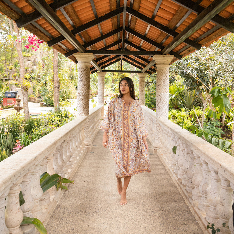long kaftan summer dress  - The Fox and the Mermaid