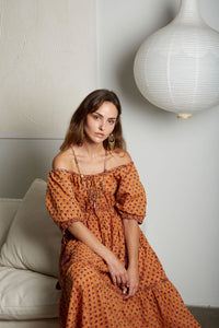 off the shoulder boho dress - The Fox and the Mermaid