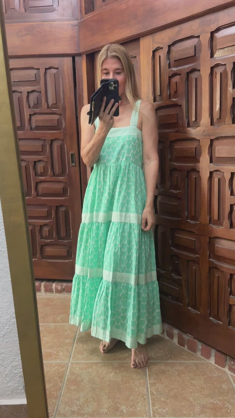 hand printed dress video