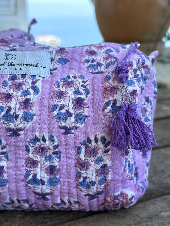 lavender dopp bag set - The Fox and the Mermaid