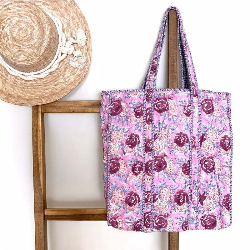 pink indian reversible purse  - The Fox and the Mermaid