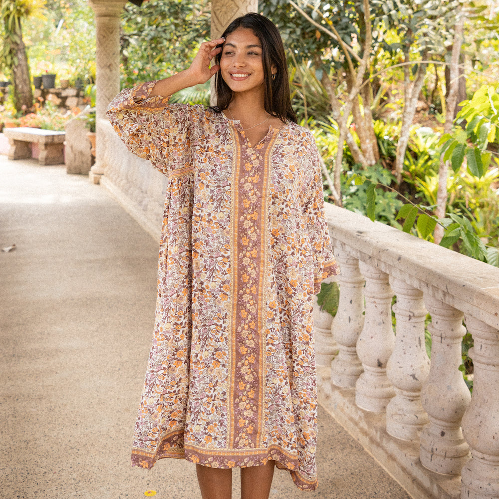 Kaftan house dress top
