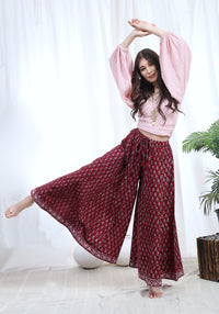 wide leg palazzo pants - The Fox and the Mermaid