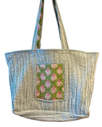 reverse side of green bag - The Fox and the mermaid