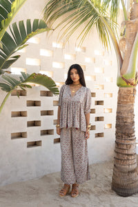 Ridhi Block Printed Rayon Pants