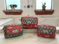 three organization bags for travel and storage