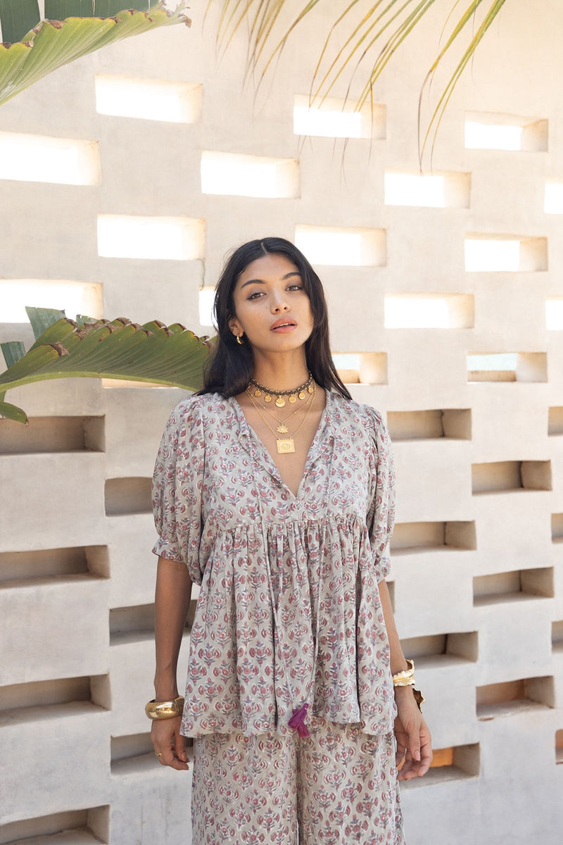 indian style blouse - The Fox and the Mermaid