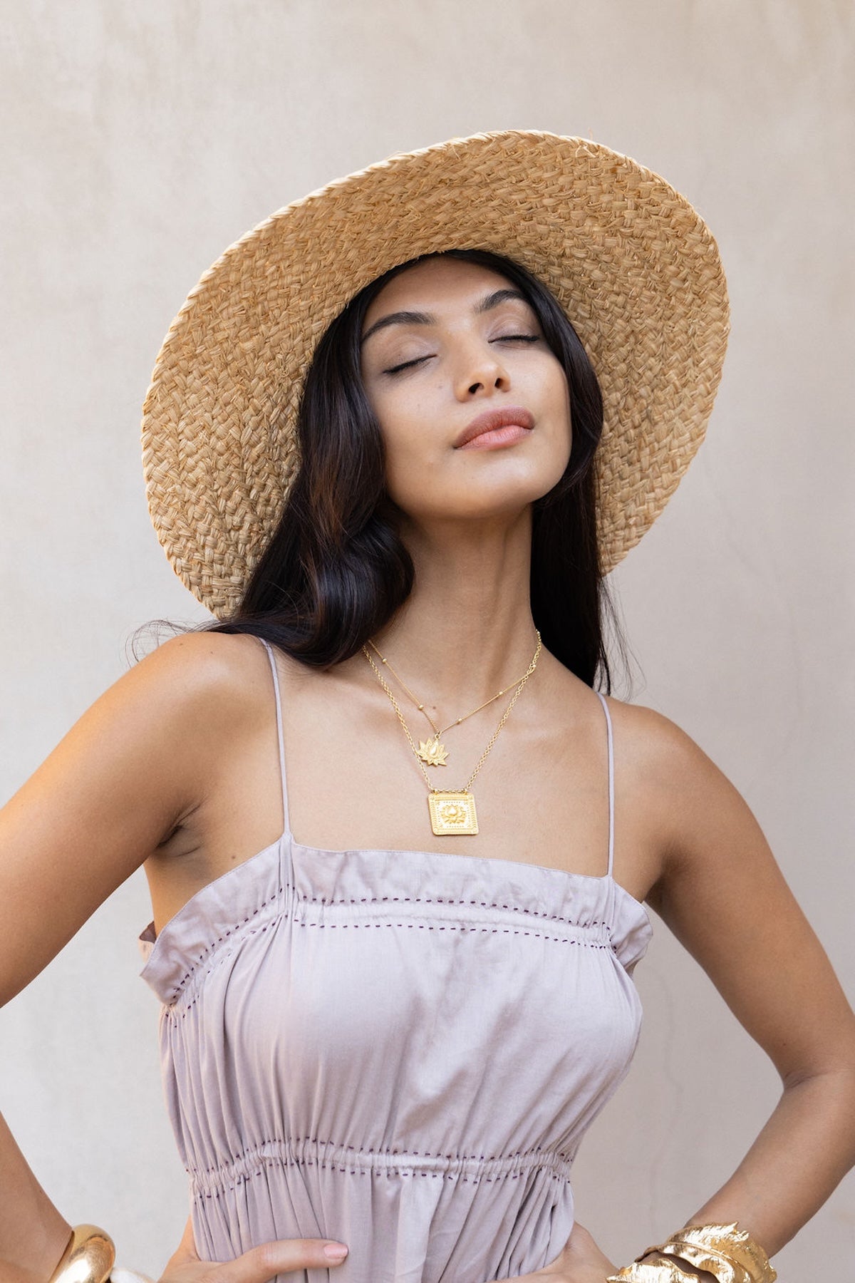 embroidered cotton dress - The Fox and the Mermaid