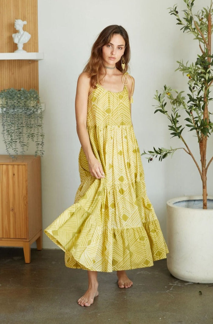yellow boho dress - The Fox and the Mermaid
