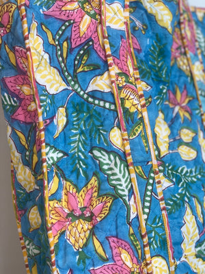 detail of floral print  - The Fox and the Mermaid