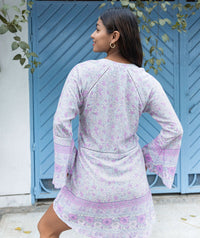 back view of rayon dress - The Fox and the Mermaid