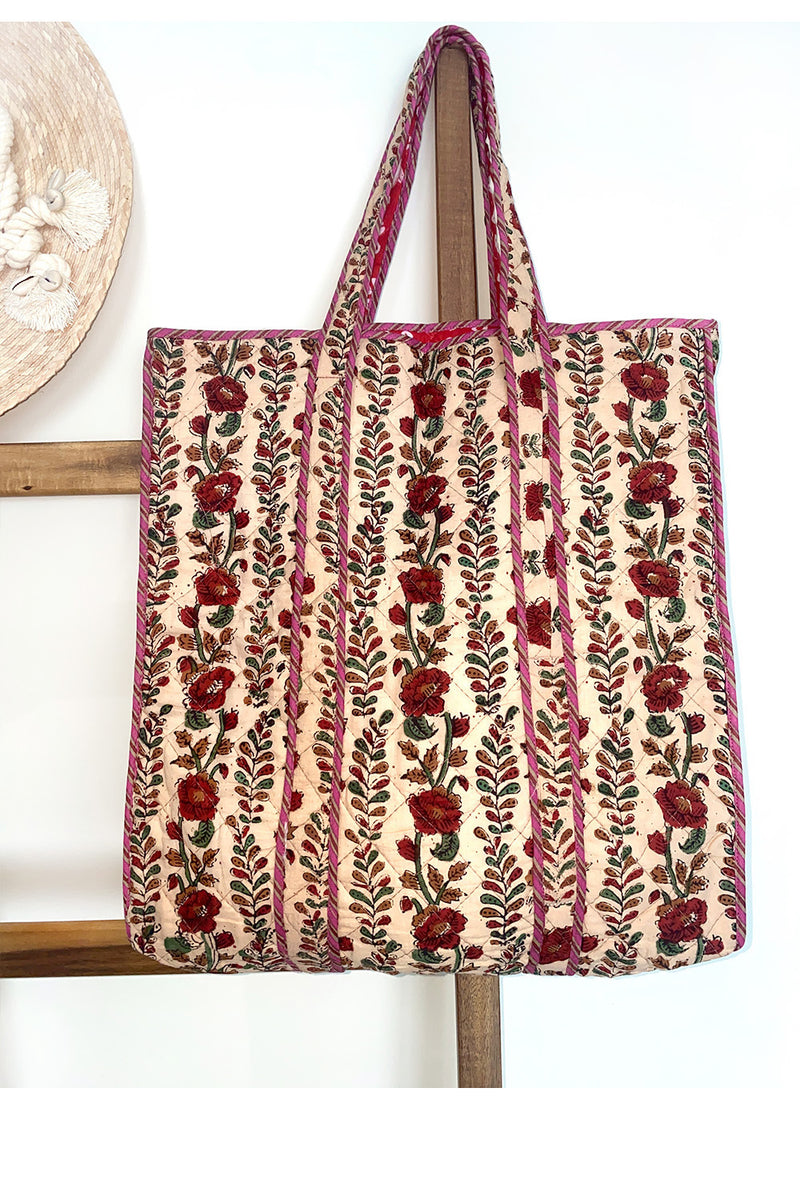 natural dye tote bag  - The Fox and the Mermaid