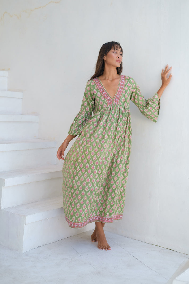 The Bhavani Dress: Jade