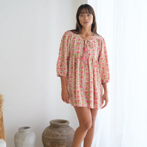 short bohemian dress  - The Fox and the Mermaid