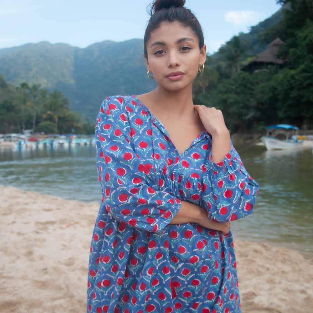 mini indian dress Maile Dress: Cayenne S