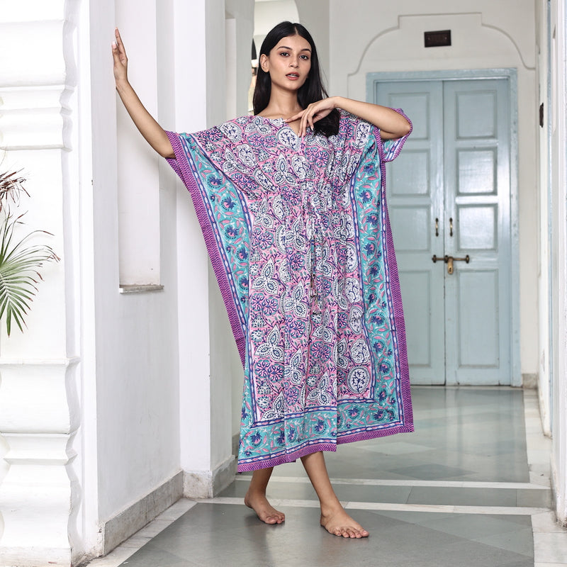 cotton caftan dress - The Fox and the Mermaid