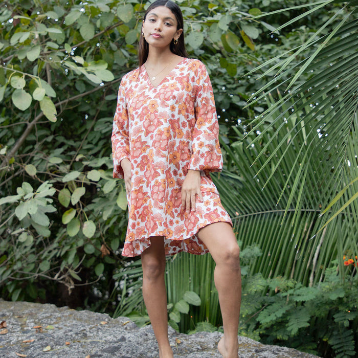 70s style boho dress  - The Fox and the Mermaid