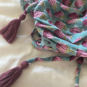 tassel detail - The Fox and the Mermaid