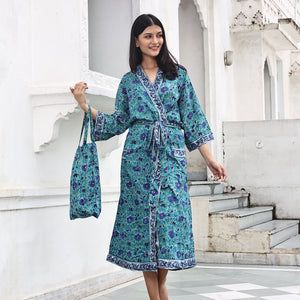 robe with matching purse - The Fox and the Mermaid