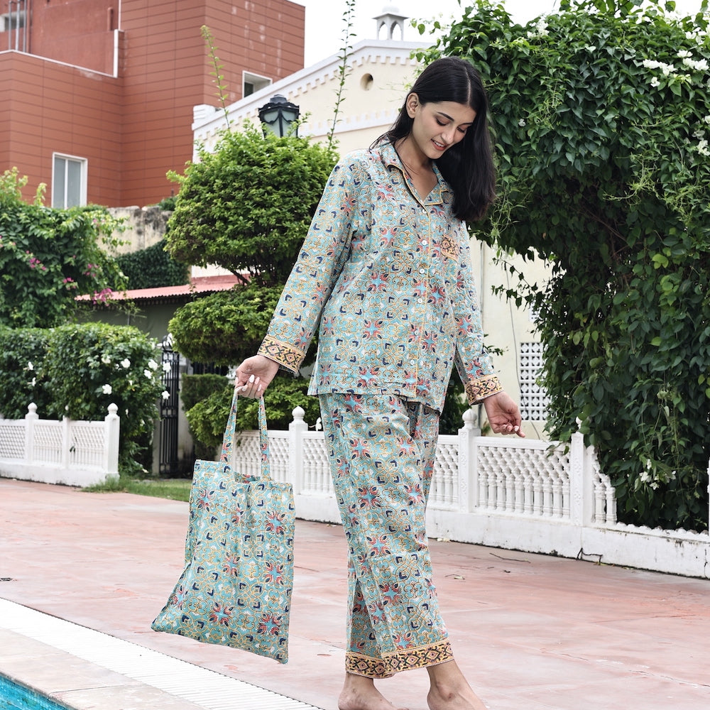 bohemian indian pajamas - The Fox and the Mermaid