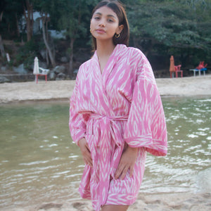 handloom robe - The Fox and the Mermaid