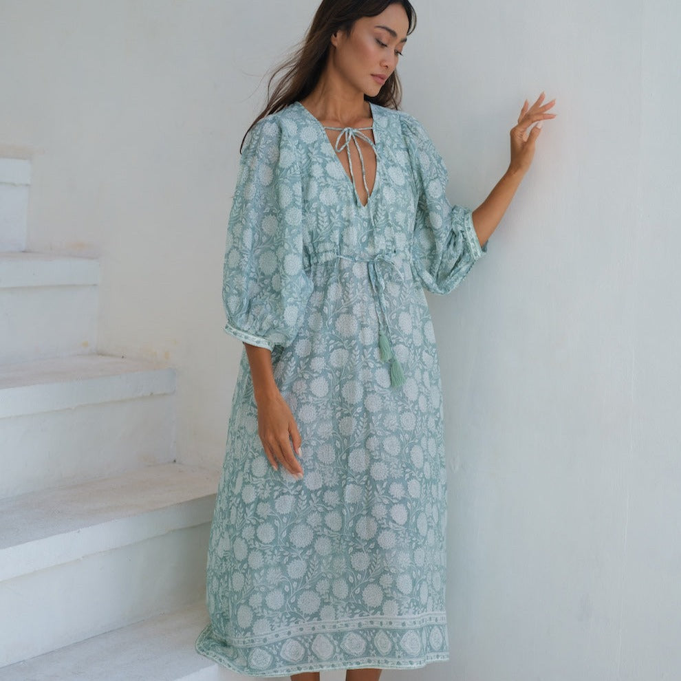 kaftan style dress  - The Fox and the Mermaid