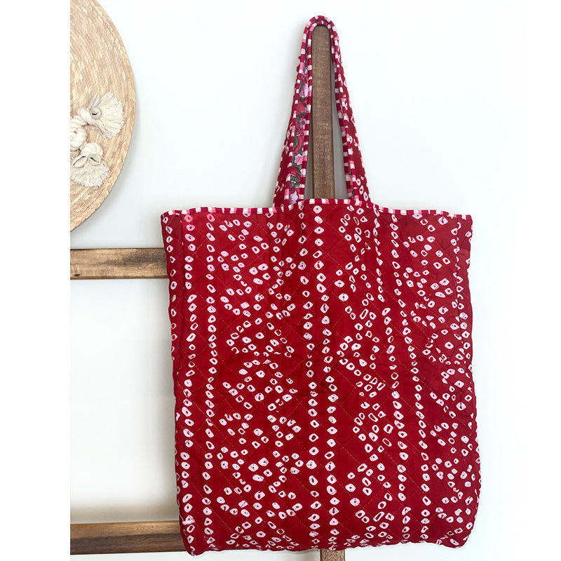 flip side of red bag  - The Fox and the Mermaid